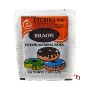 Farba za kolace braon 3g.